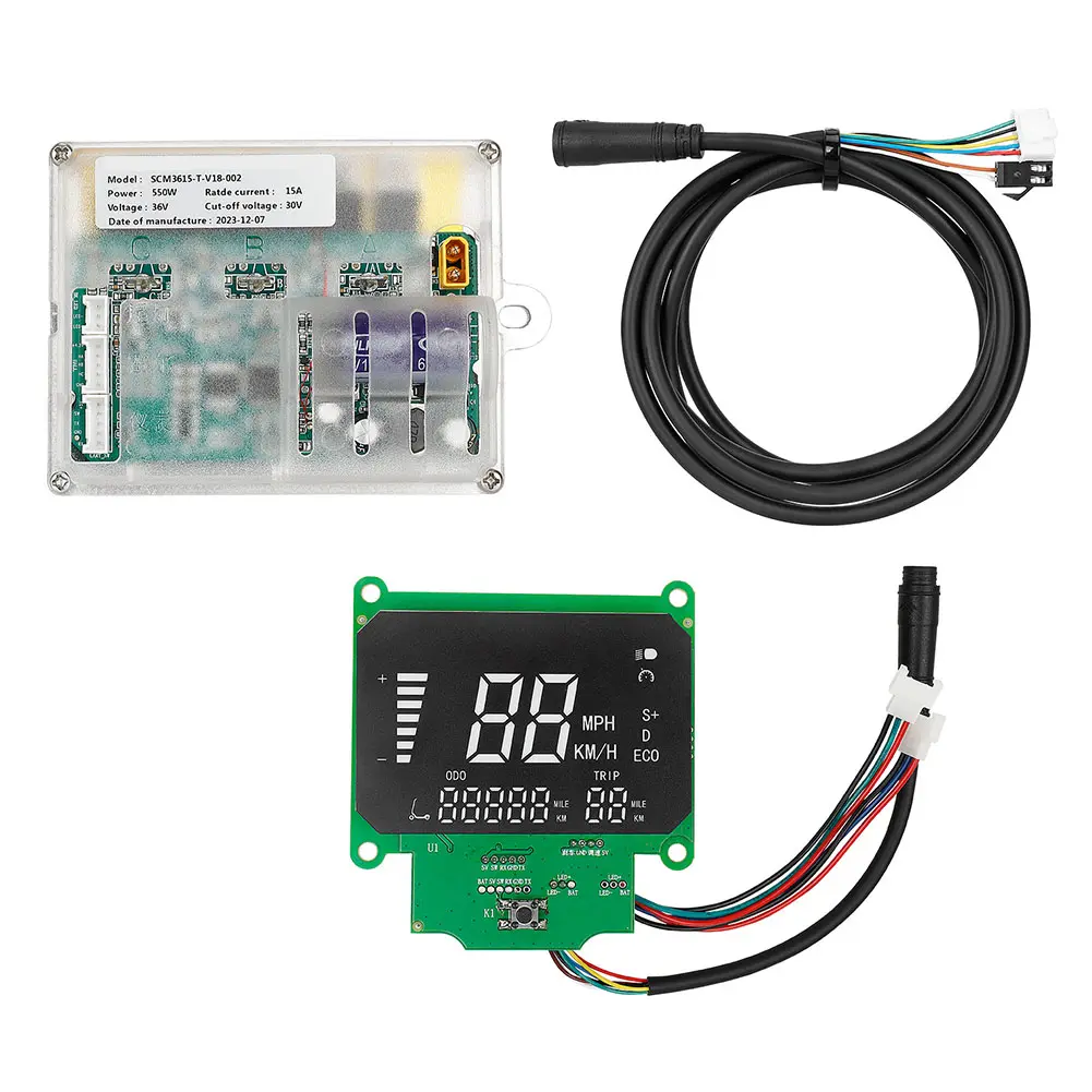 For CECOTEC and For JEEP Electric Scooter Controller Set for MW21 and For MW95 with Dual and Single Brake Options