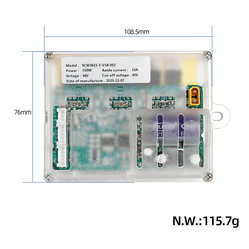 For CECOTEC and For JEEP Electric Scooter Controller Set for MW21 and For MW95 with Dual and Single Brake Options