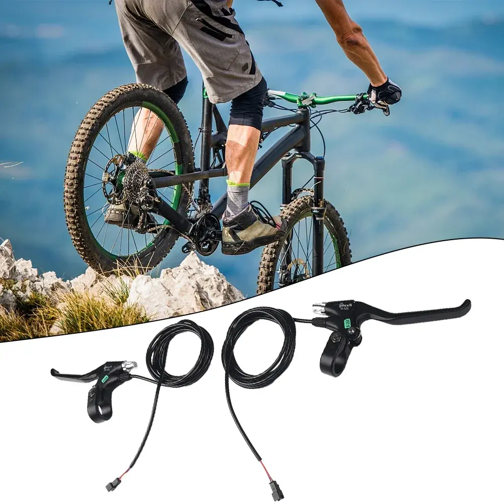 Brake Lever Wuxing 47PDD Electric Bike E bike Brake Lever with IP76 Waterproofing for Safe Riding in Any Weather