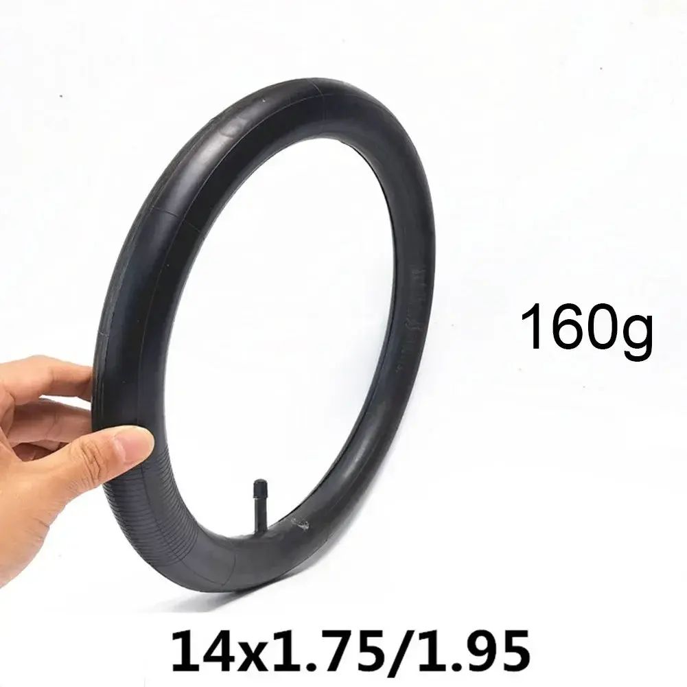 14 Inch Bicycle Inner Tube  Electric Bike 14x1.75/1.95 Rubber Thickened Inner Tube Replacement Bicycle Accessories
