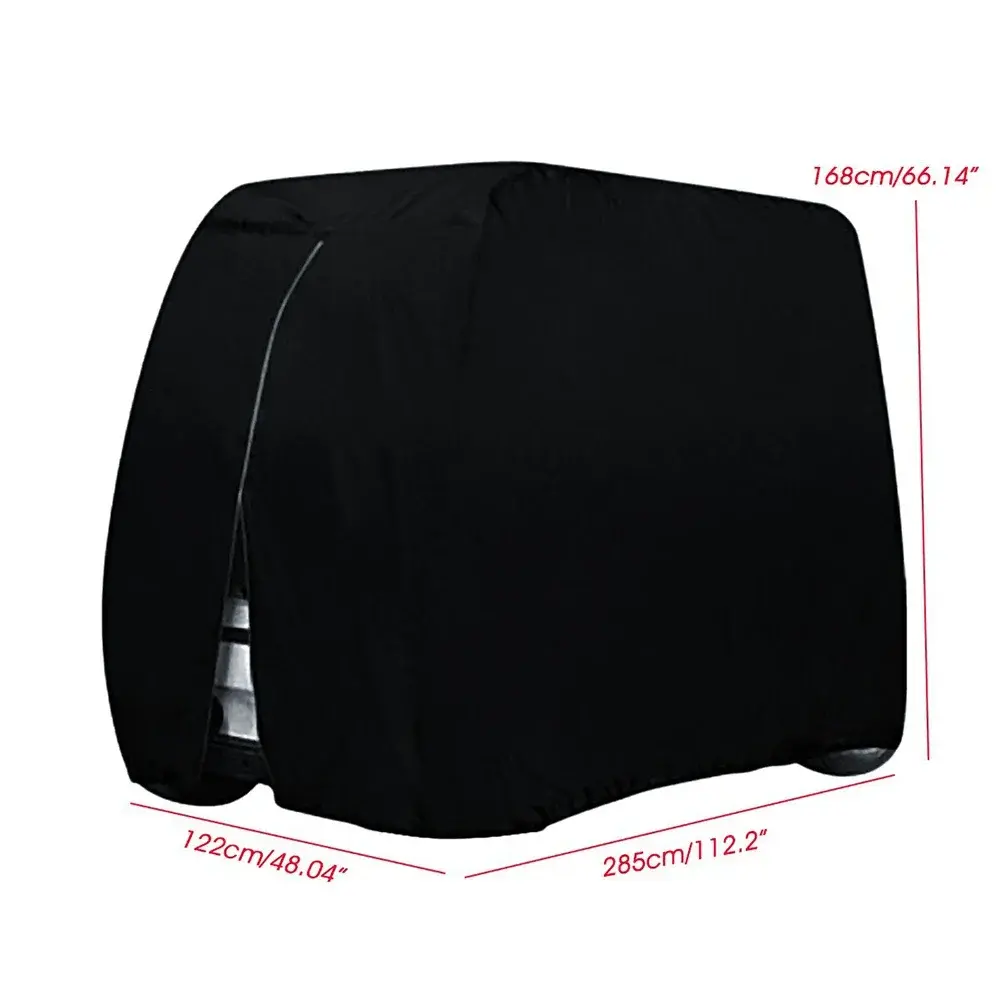 Golf Cart Protective Cover with High Durability and Weather Resistance Features Designed Specifically for Outdoor Conditions