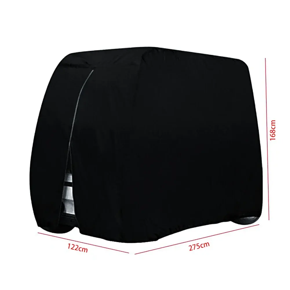 Golf Cart Protective Cover with High Durability and Weather Resistance Features Designed Specifically for Outdoor Conditions