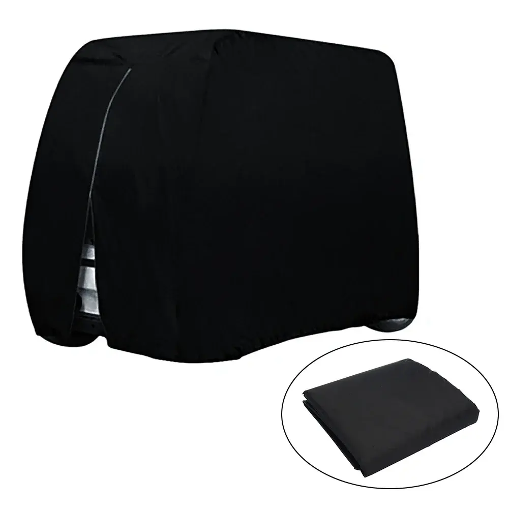Golf Cart Protective Cover with High Durability and Weather Resistance Features Designed Specifically for Outdoor Conditions