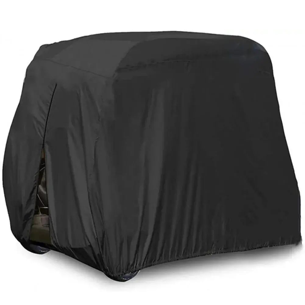 Golf Cart Protective Cover with High Durability and Weather Resistance Features Designed Specifically for Outdoor Conditions