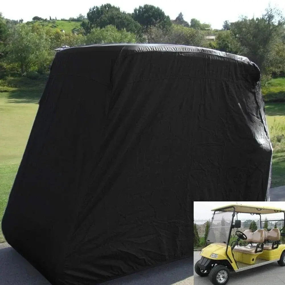 Golf Cart Protective Cover with High Durability and Weather Resistance Features Designed Specifically for Outdoor Conditions