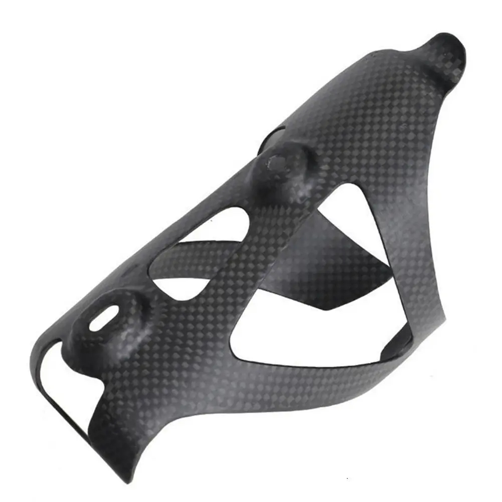 Water Bottle Rack Carbon Fiber Bottle Cage Cycling Accessories 29 Grams Weight 3K Texture Material Black Glossy Finish