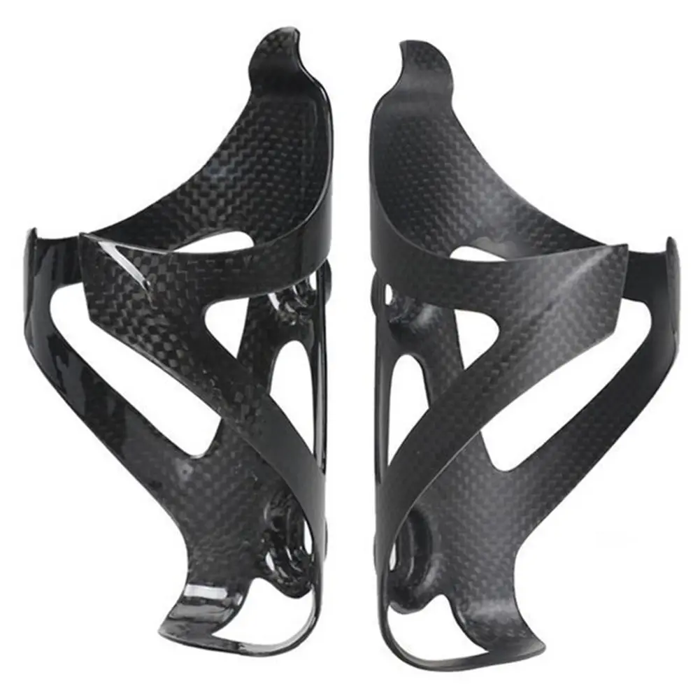 Water Bottle Rack Carbon Fiber Bottle Cage Cycling Accessories 29 Grams Weight 3K Texture Material Black Glossy Finish
