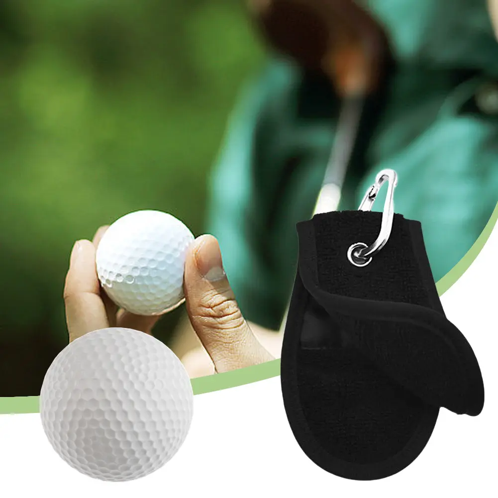 1/2/3/5PCS Portable Golf Ball Cleaner with Hanging Clip Golf Ball Washer Golf Cleaning Tool Golf Gifts for Men