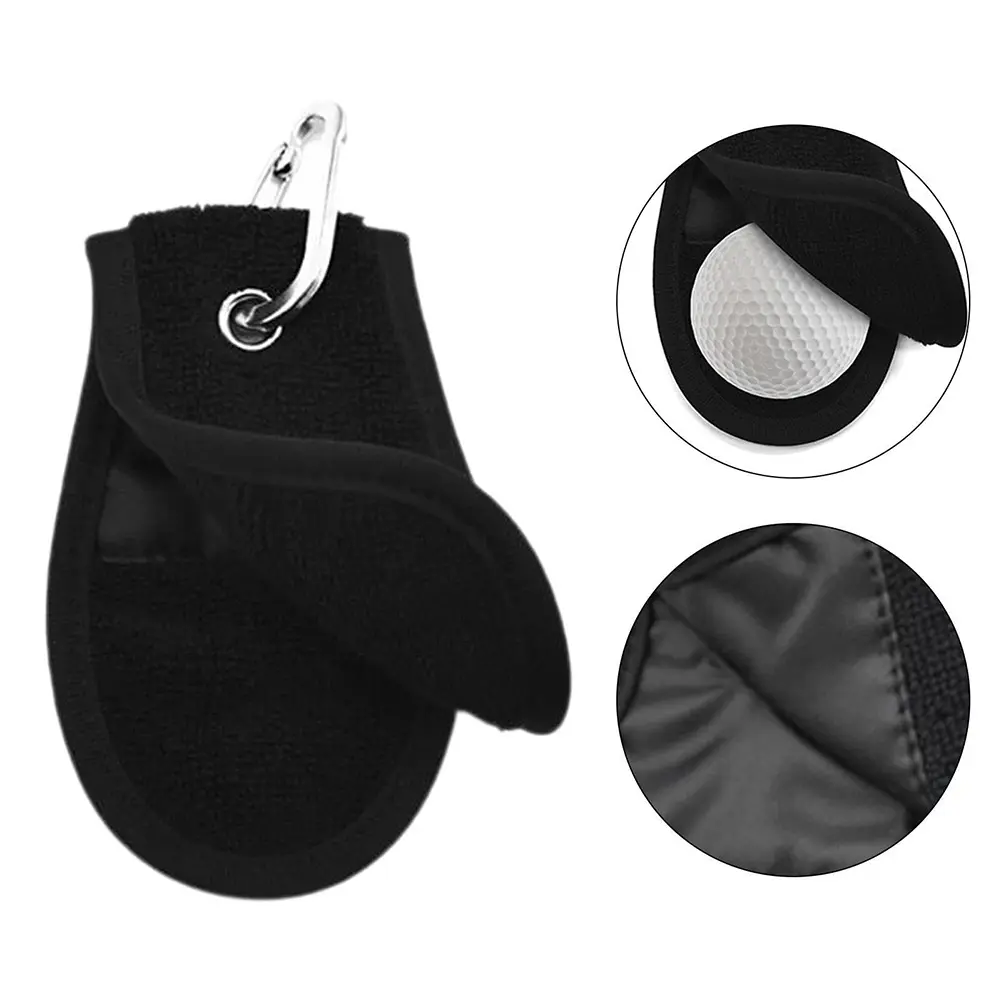 1/2/3/5PCS Portable Golf Ball Cleaner with Hanging Clip Golf Ball Washer Golf Cleaning Tool Golf Gifts for Men