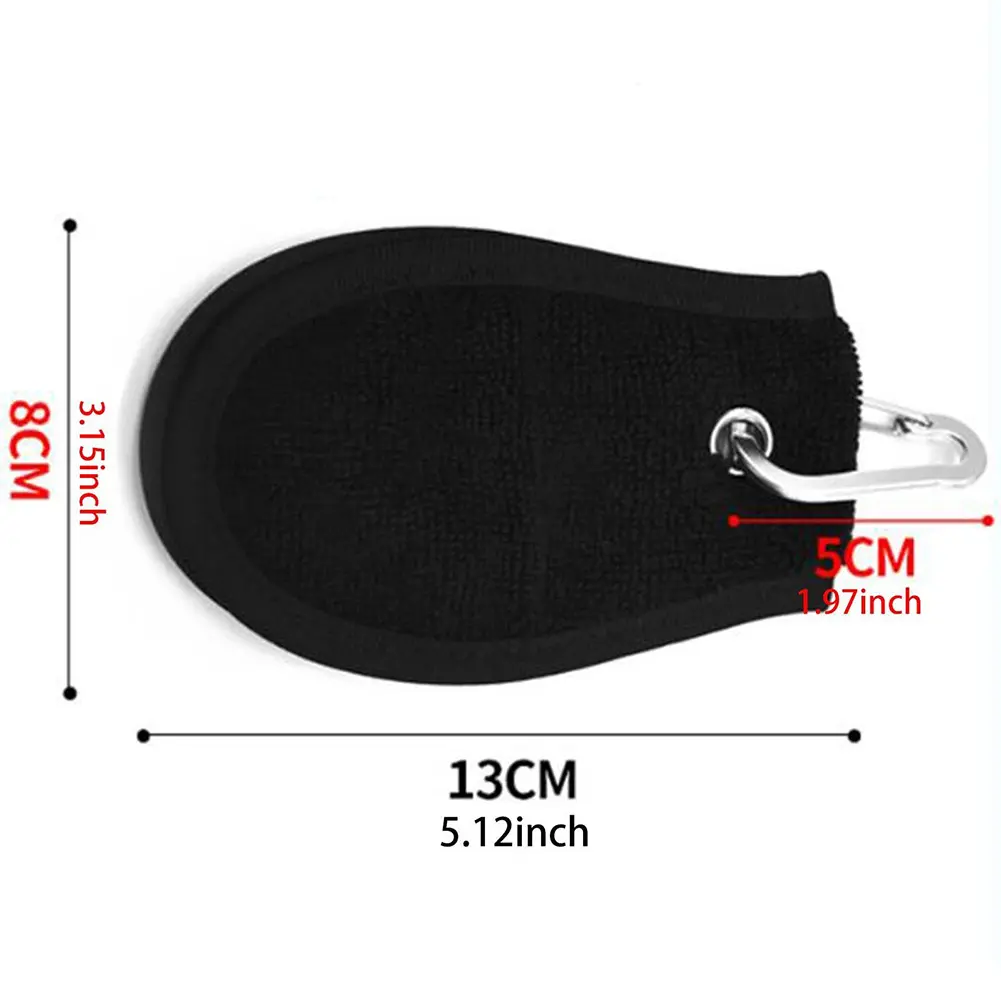 1/2/3/5PCS Portable Golf Ball Cleaner with Hanging Clip Golf Ball Washer Golf Cleaning Tool Golf Gifts for Men