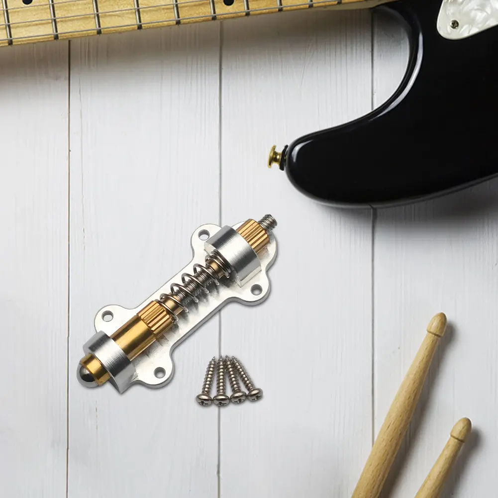 Electric Guitar Brass Tremolo Arming Adjuster for FR Tremolo Stabilizer Stopper Tremolo Bridge Adjuster Stabilizing Device Kit