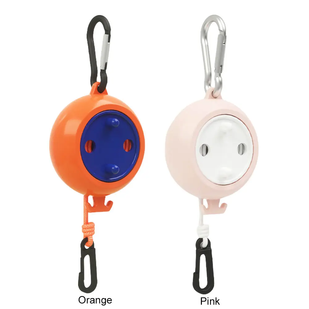 Portable Retractable Clothesline 10m Travel Clothes Line Heavy Duty Clothes Drying Rope Lightweight for Outdoor Camping Travel