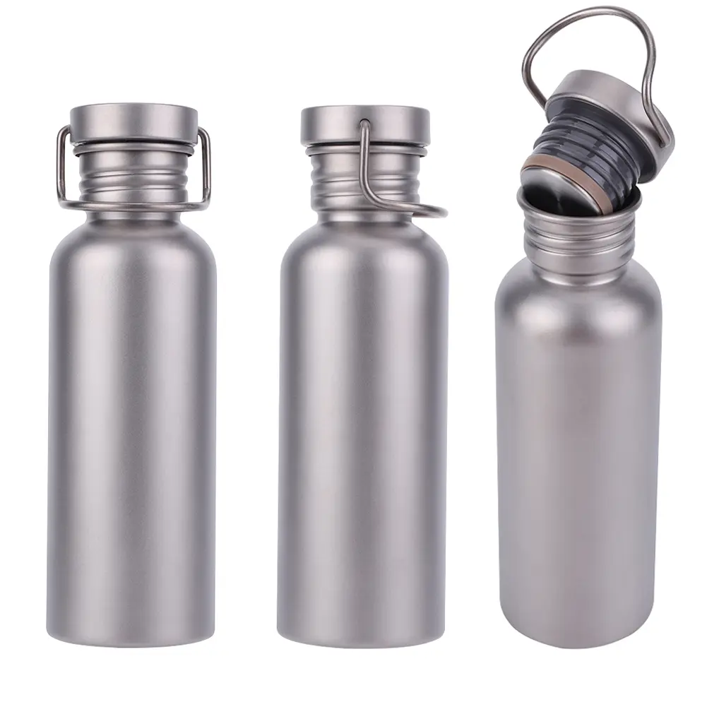 500/600/750ml Sports Water Bottle with Lid Ultralight Water Bottle Leak-Proof Reusable Sport Bottle for Cycling Hiking Camping