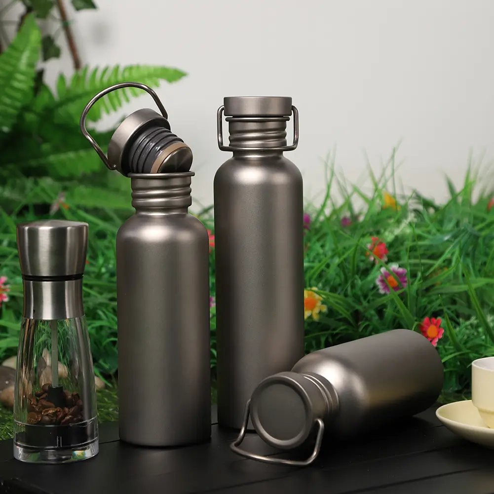 500/600/750ml Sports Water Bottle with Lid Ultralight Water Bottle Leak-Proof Reusable Sport Bottle for Cycling Hiking Camping