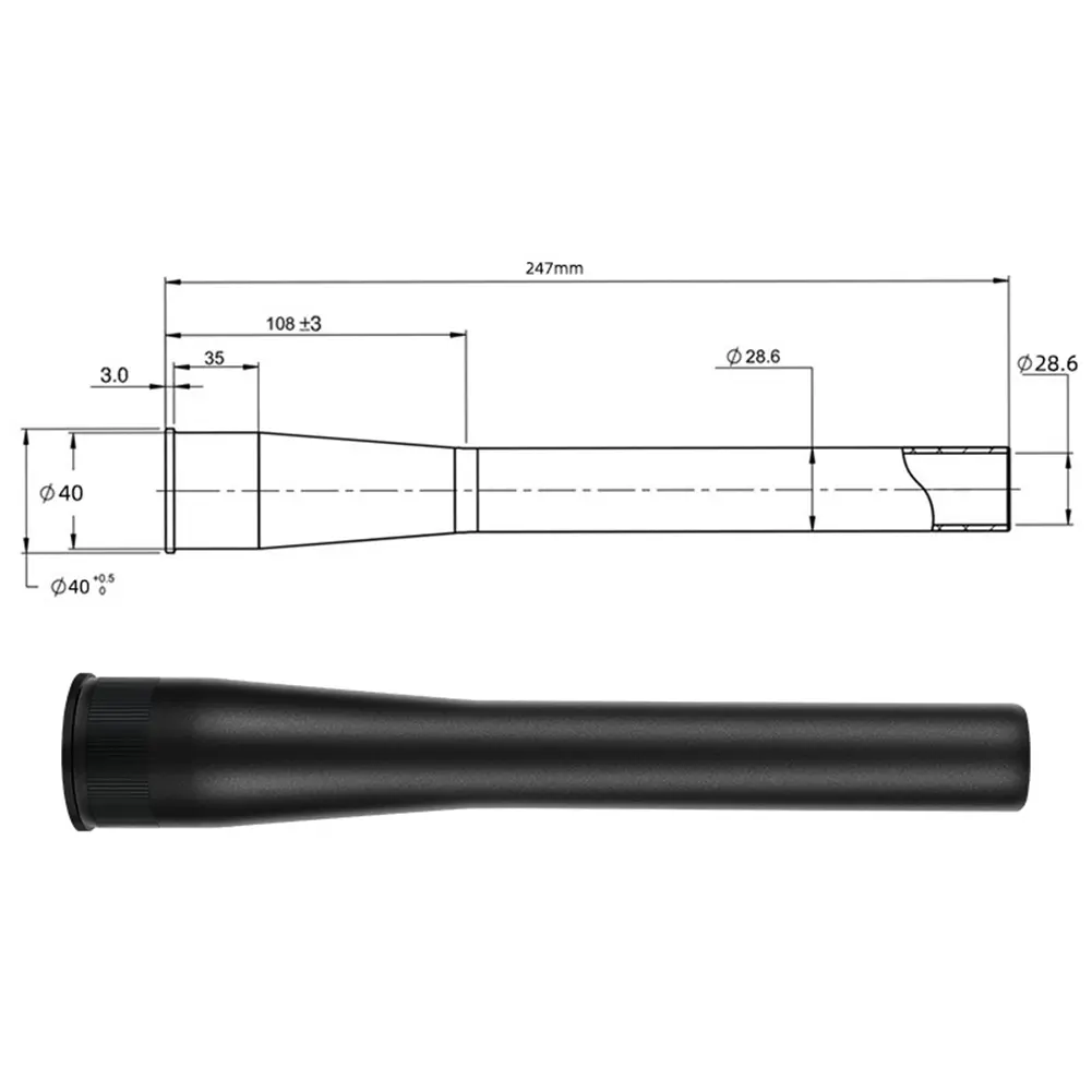 Mountain Bicycle Fork Head Tube Bike Front Fork Tube MTB Shock Absorber Gas Oil Front Fork Head Tube Cycling MTB Accessories