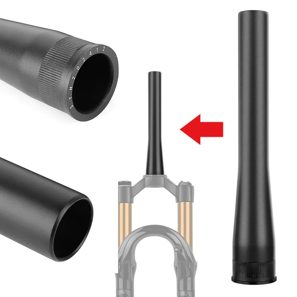 Mountain Bicycle Fork Head Tube Bike Front Fork Tube MTB Shock Absorber Gas Oil Front Fork Head Tube Cycling MTB Accessories