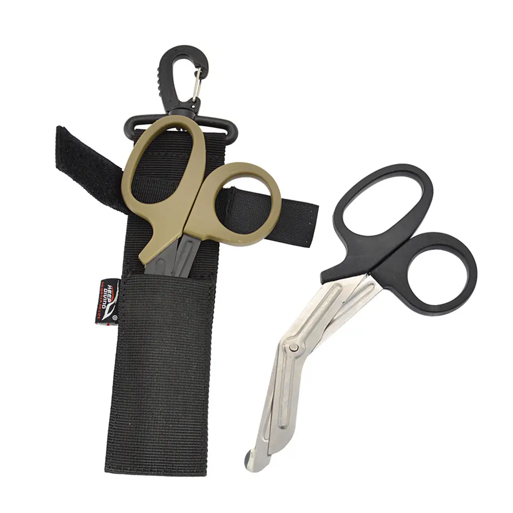 Portable Diving Scissors Protection Bags Nylon Divers Underwater Storing Case