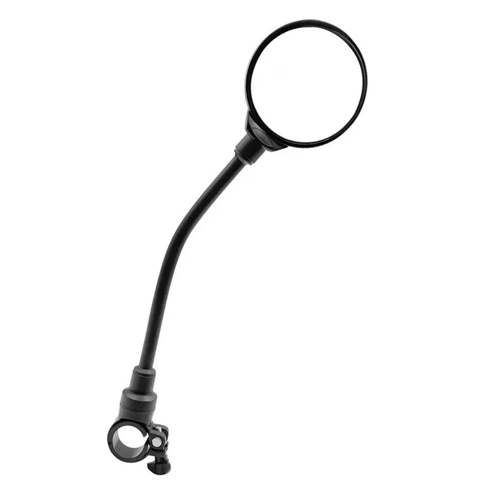 Bicycle Mirror Rear View Glass Bendable Hose Adjustable Cycling Wide Range Back Sight Reflector Wide Range Cycling Accessories