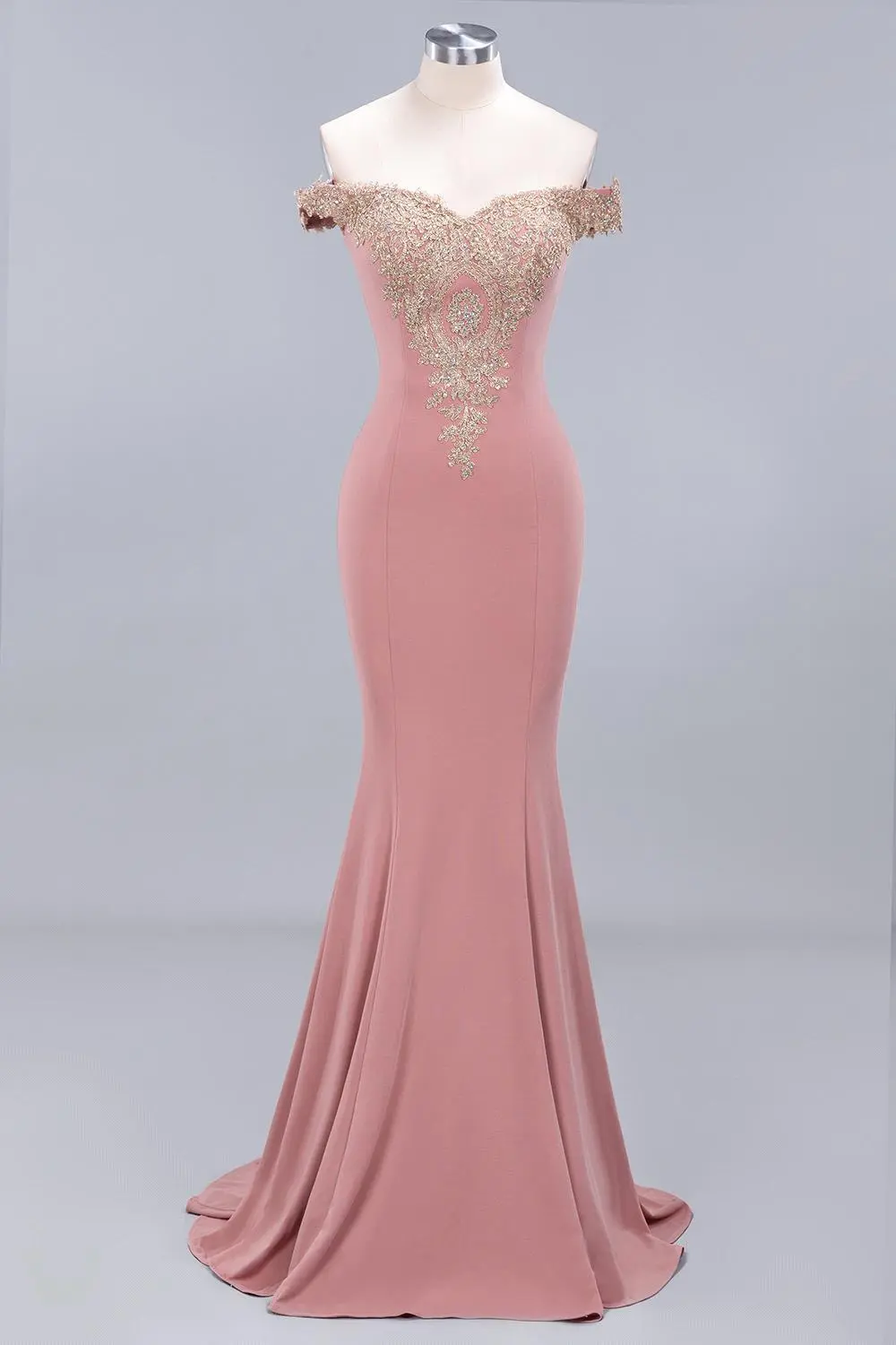 Gold Rose Lace Mermaid Prom Dresses For Women Burgundy Long Sexy Open Back Cap Sleeve Elegant Evening Party Gown Vestido de Gala