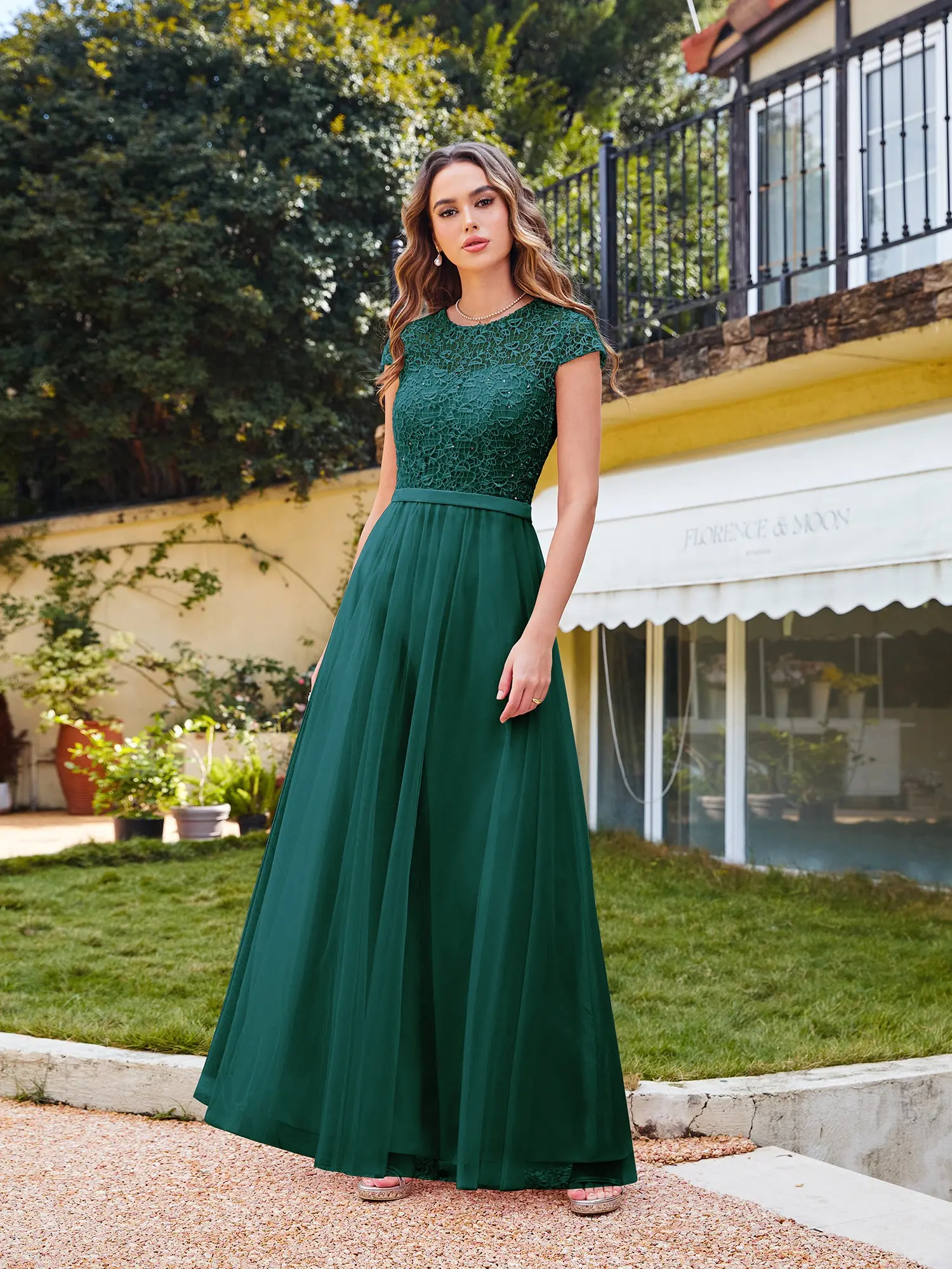 Pearl Pink Chiffon Lace Bridesmaid Dresses Sweetheart Long Evening Gowns With Sashes Formal Occasion Party Prom Vestido De Festa