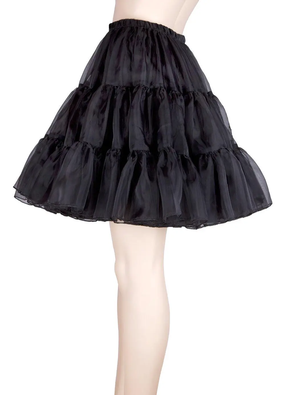High Quality Colorful Girl's Tutu Net Petticoat Underskirt White Black Pink Red Short Mariage Petticoats For Wedding Dress