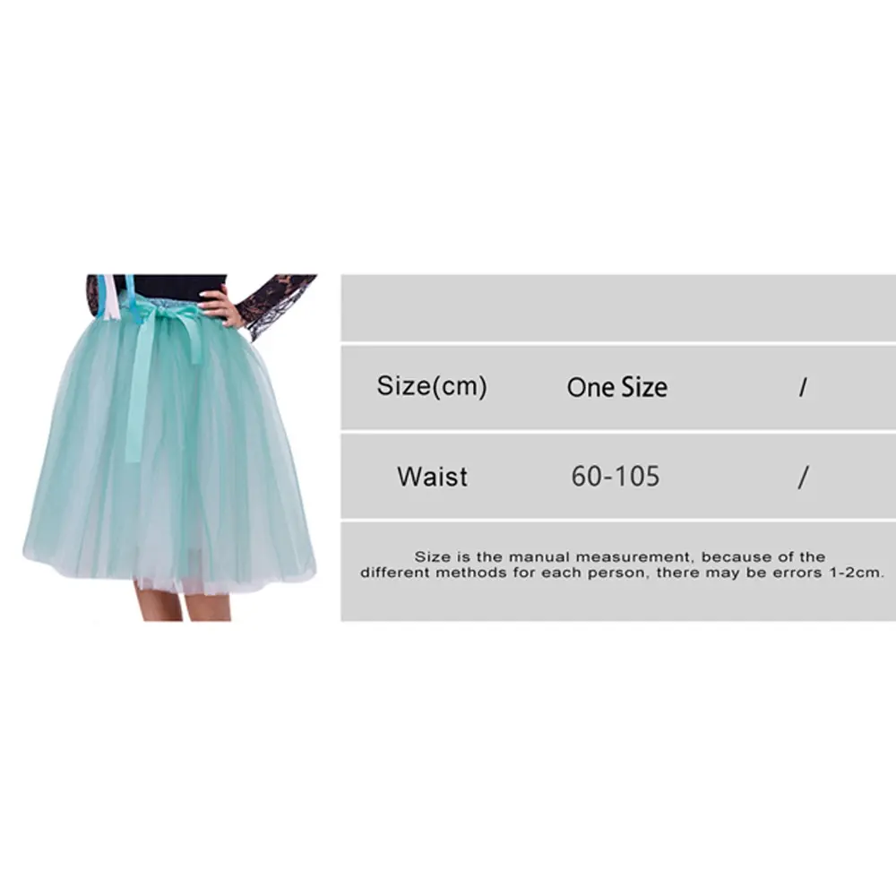 Women Tulle Skirt Petticoat Tutu Skirts Lolita Cosplay Petticoat Bridesmaids Sweet Wedding Party Midi Skirt Mini Skirt Dress