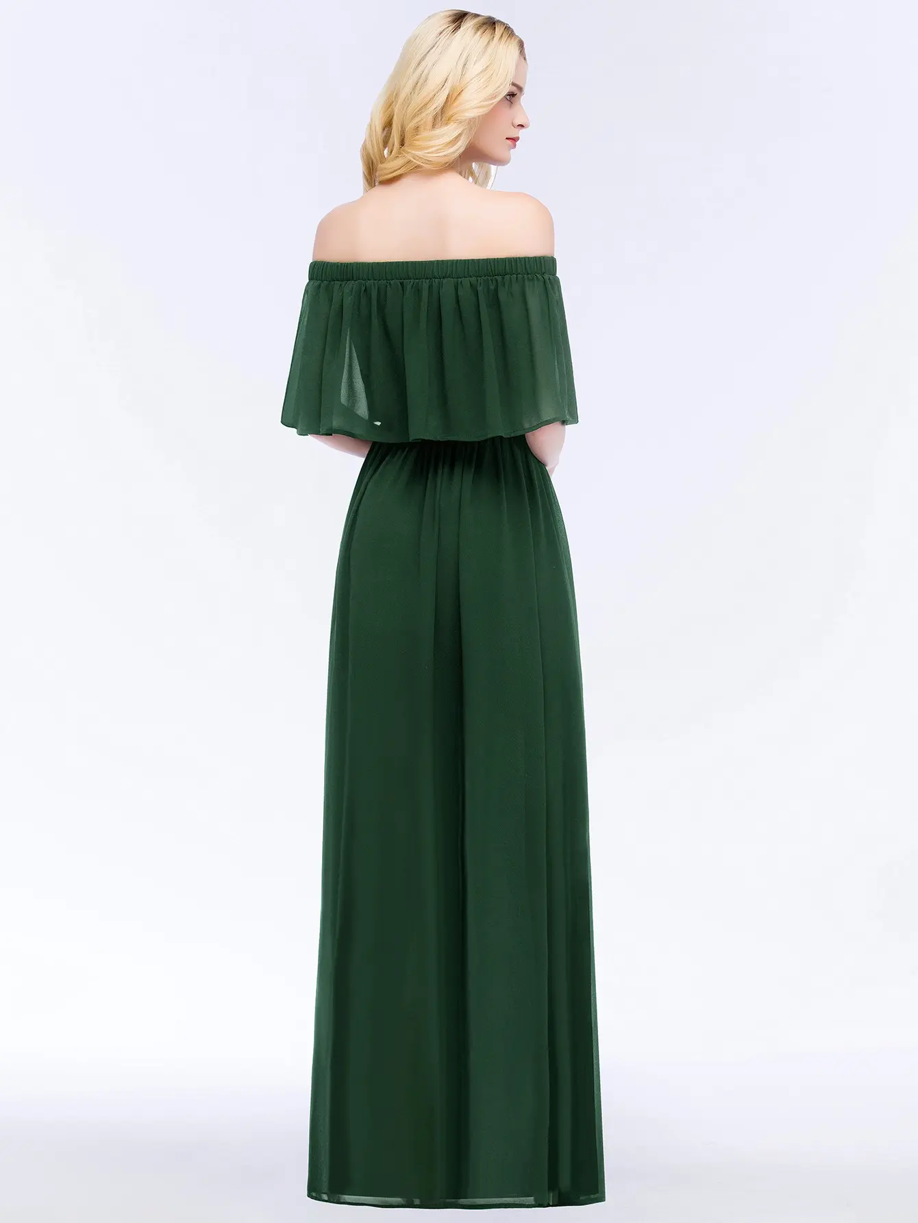 Chiffon Off Shoulder Bridesmaid Dresses For Women A Line Elegant Long Formal Wedding Party Prom Gowns Robe De Soirée De Mariage