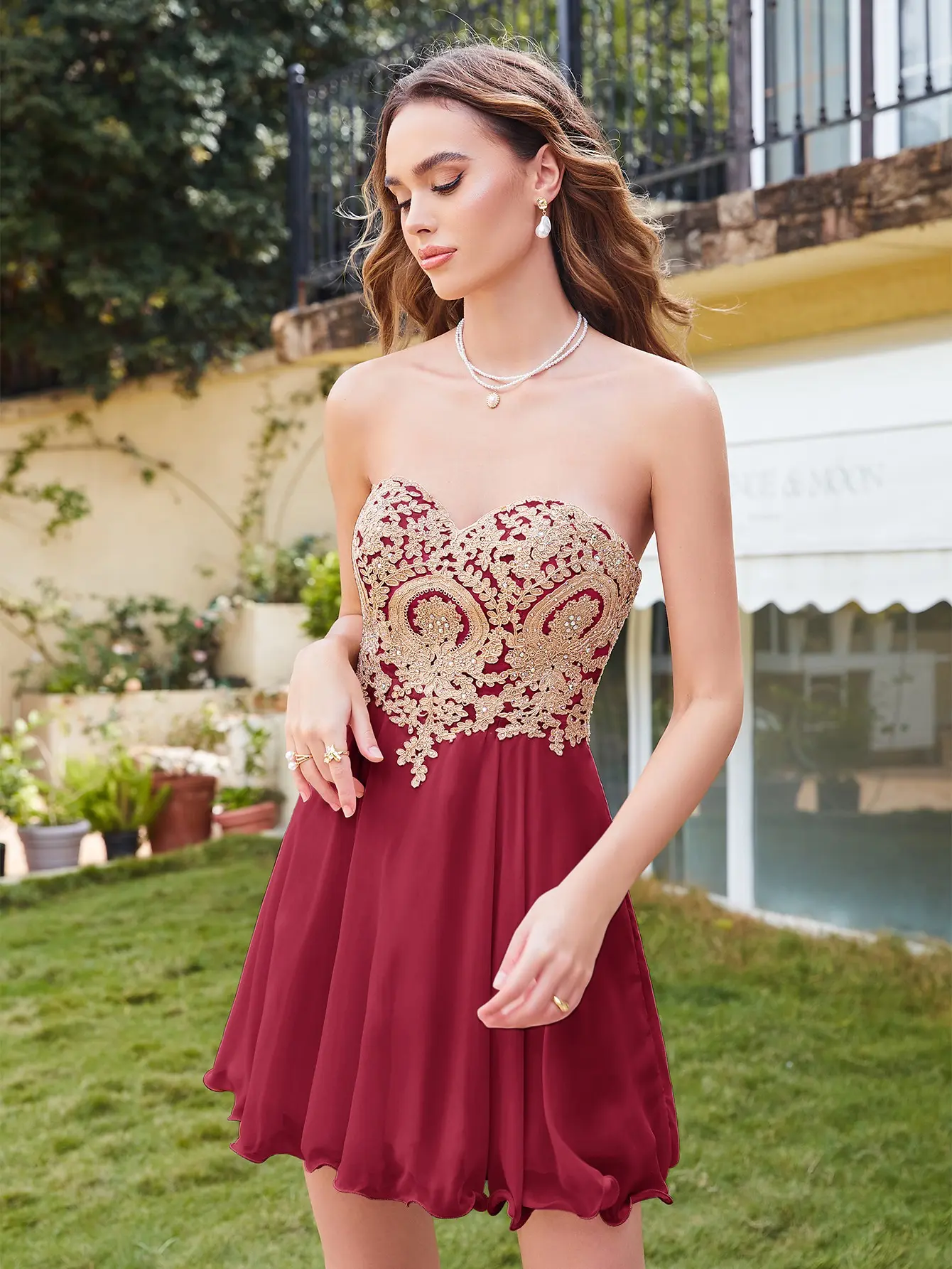 Sweetheart Tulle Homecoming Dresses Lace Appliques Short Quinceanera Juniors Mini A Line Graduation Cocktail Prom Party Gown