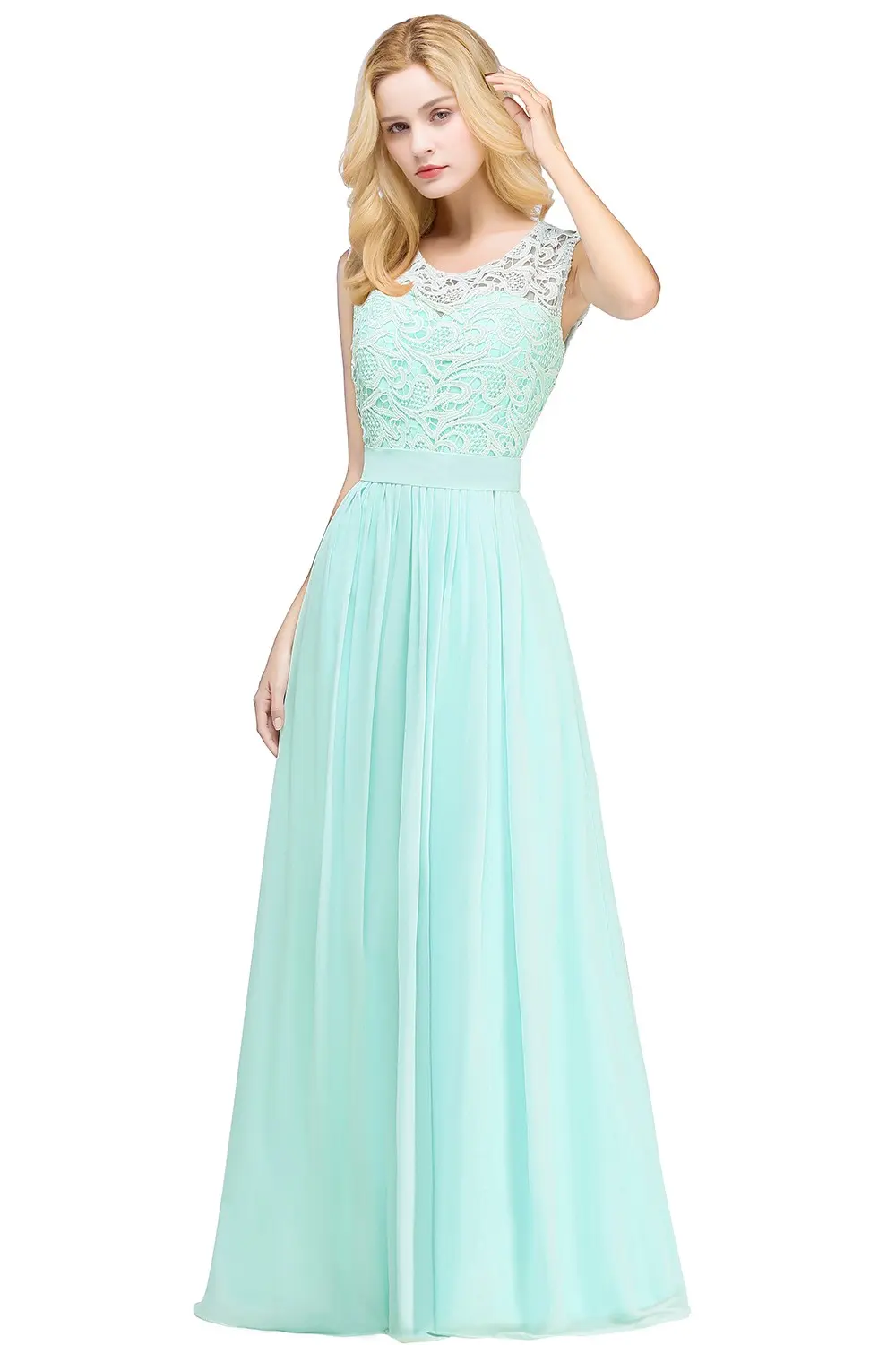 Chiffon Lace Bridesmaid Dresses Burgundy Wedding Maid Of Honor Sleeveless Bridal Cocktail Formal Party Prom Gown Vestido De Gala