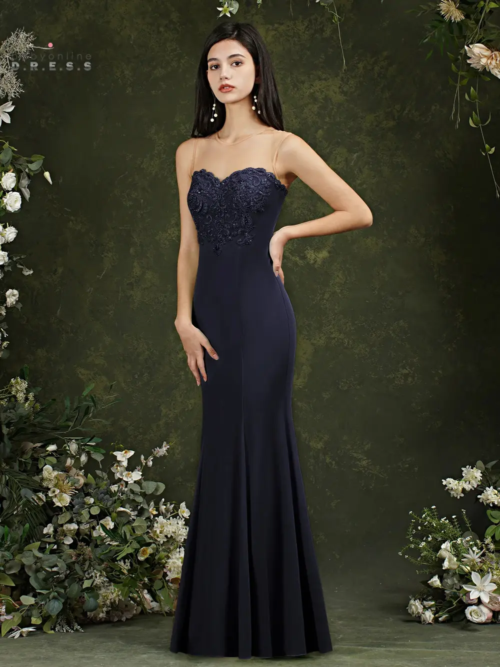 Long Mermaid Mint Green Bridesmaid Dresses 2025 Sweetheart Strapless Open Back Beaded Sequins Formal Wedding Party Gown Burgundy