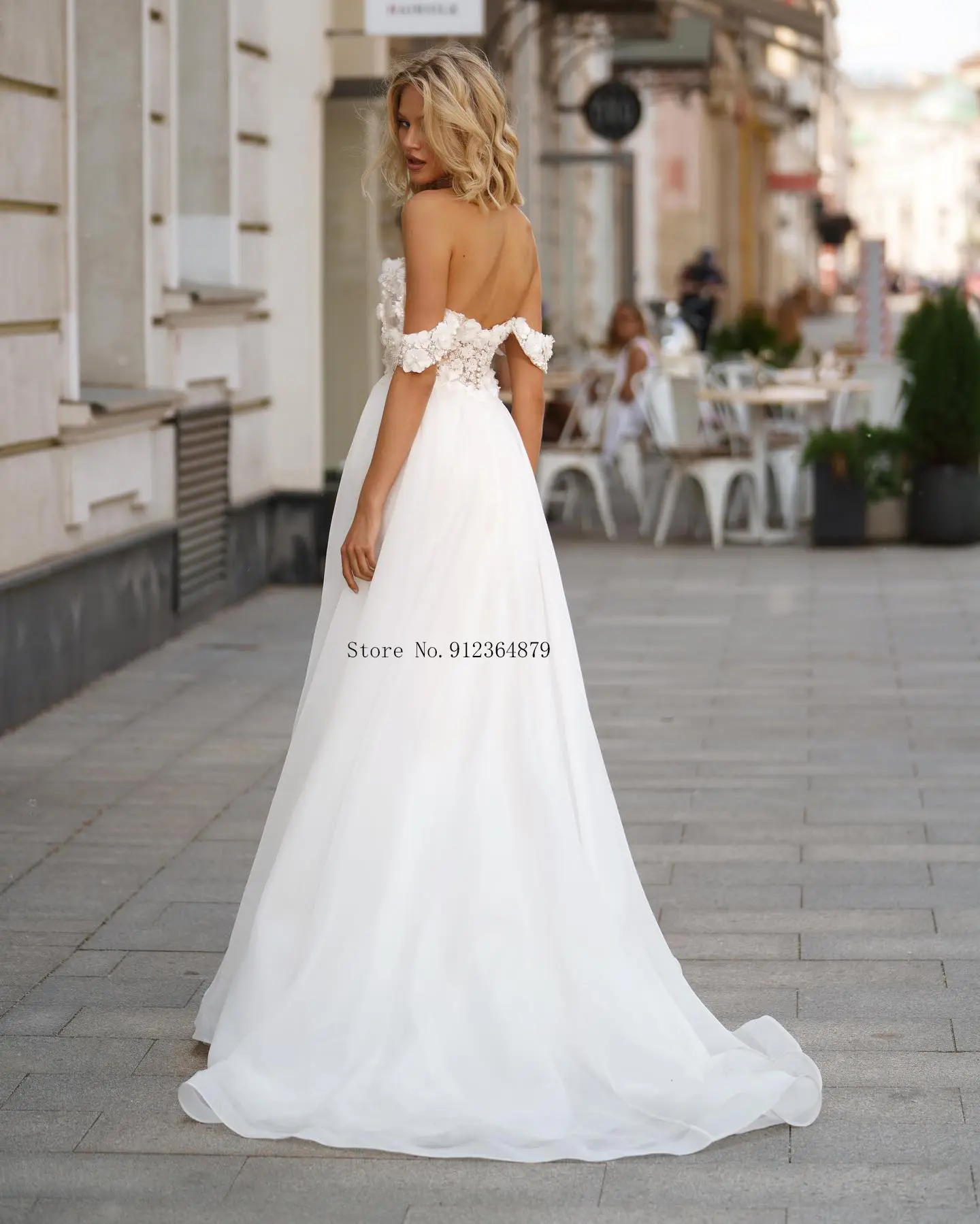 Elegant Off The Shoulder Lace Applique Sweetheat Boho Beach Bridal Grown Wedding Dresses Custom Made 2024 Rode De Morrie