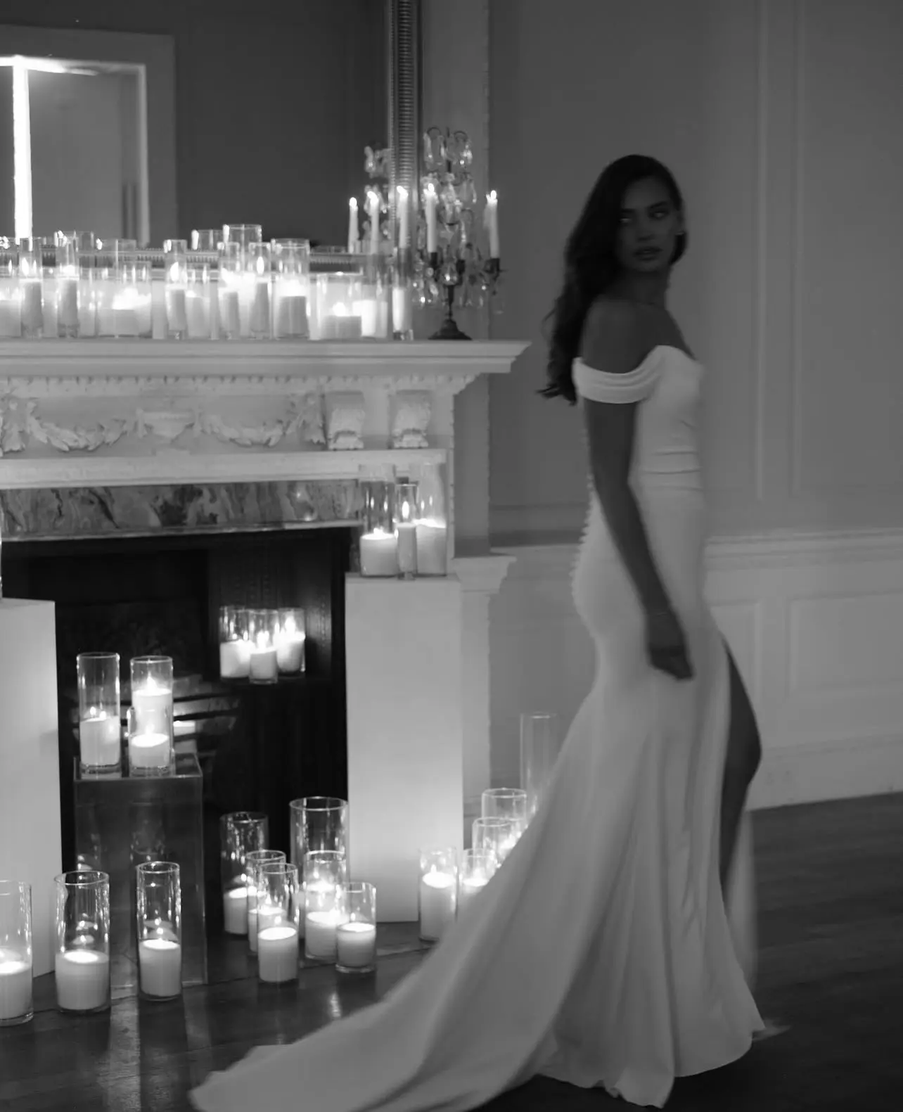 Off The Shoulder Pleat Sweethart Soft Satin Sheath/Mermaid Wedding Dresses Side Slit Custom Made 2026 Vestido De Noival