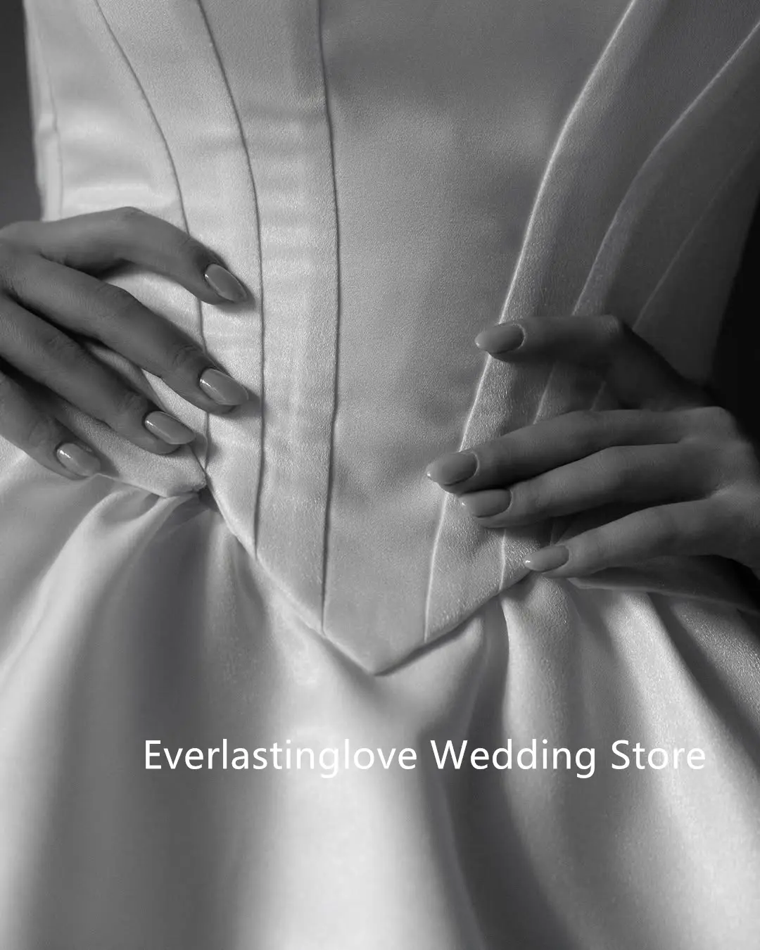 Vintage Sweethart Satin Bridal Grown A Line Wedding Dresses Custom Made 2026 Vestido De Noival