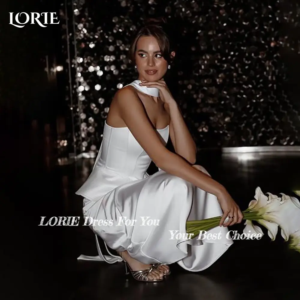 LORIE Corset Mermaid Wedding Dress Elegant Bobycon Two Pieces Strapless Bride Gown 2025 Customized Bride Dress vestidos de novia