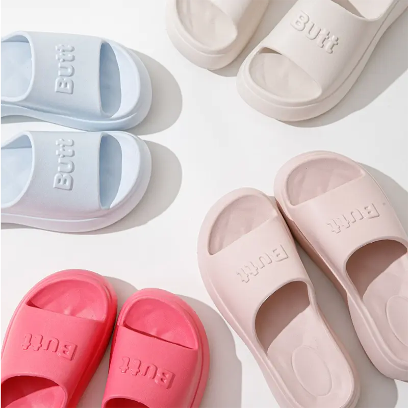 EVA Quick-Drying Indoor Slippers 2025 Summer New Non-Slip Indoor Bathroom Slippers Non-Slip Spa Shower Slippers Women'S Slippers
