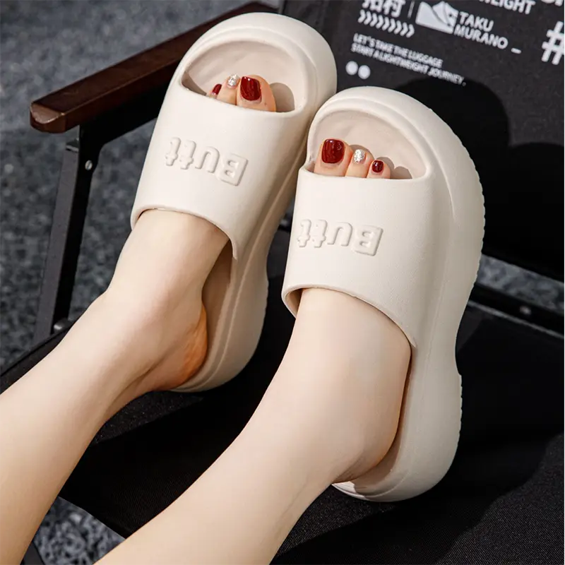 EVA Quick-Drying Indoor Slippers 2025 Summer New Non-Slip Indoor Bathroom Slippers Non-Slip Spa Shower Slippers Women'S Slippers