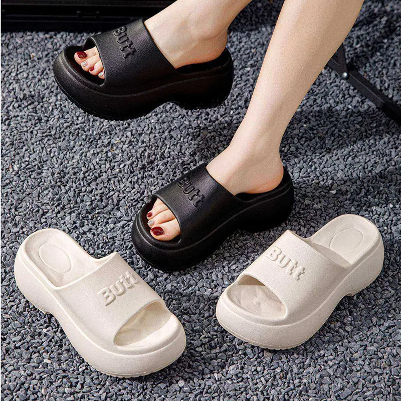 EVA Quick-Drying Indoor Slippers 2025 Summer New Non-Slip Indoor Bathroom Slippers Non-Slip Spa Shower Slippers Women'S Slippers
