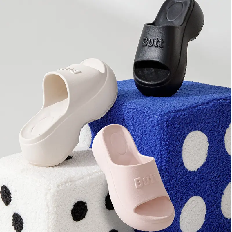 EVA Quick-Drying Indoor Slippers 2025 Summer New Non-Slip Indoor Bathroom Slippers Non-Slip Spa Shower Slippers Women'S Slippers