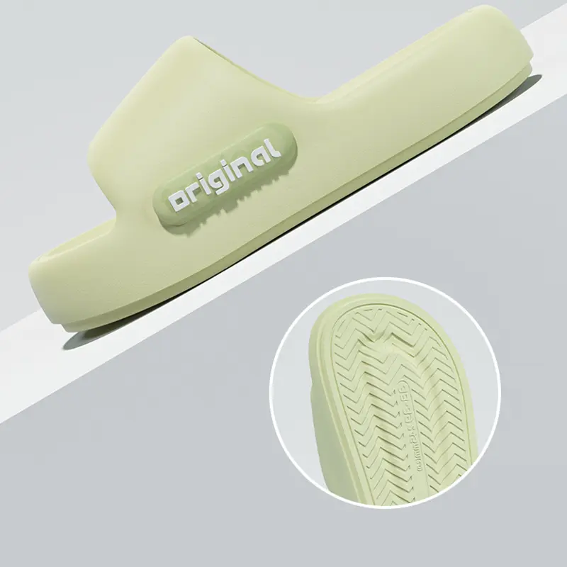 EVA Candy Color Women Thick Sole Home Slippers Summer Big Size Anti Slip Cloud Slides Ladies Soft Bottom Beach Flip Flops Woman