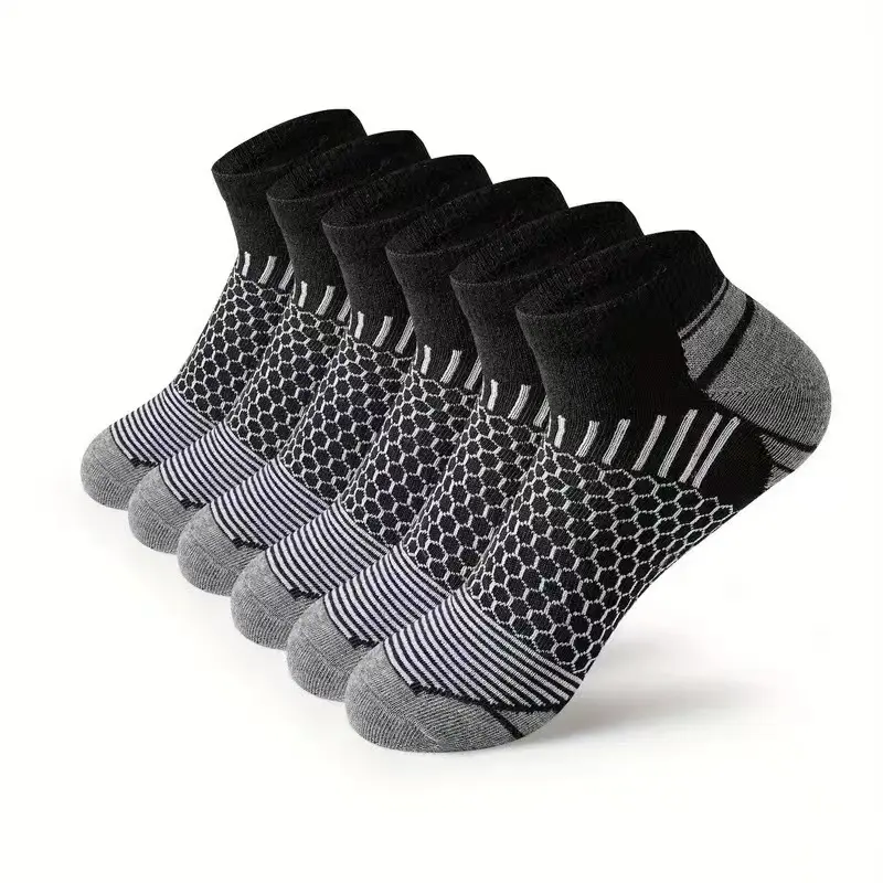 Breathable Men's Sports Socks 2025 Autumn Fashion Mix Color Cotton Basketball Outdoor Socks Absorb Sweat Stockings for Men