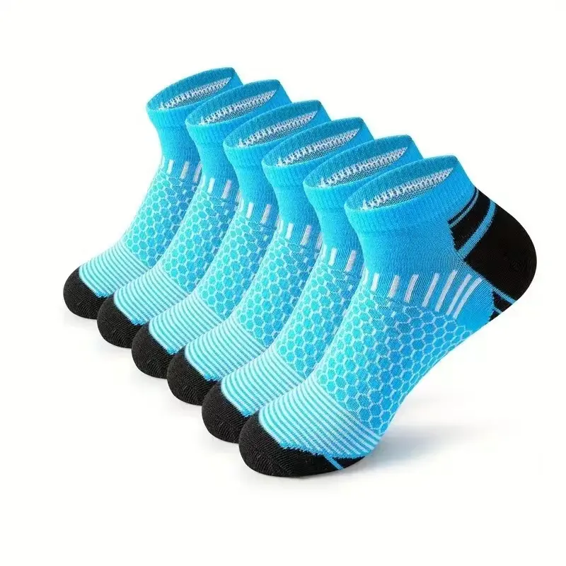 Breathable Men's Sports Socks 2025 Autumn Fashion Mix Color Cotton Basketball Outdoor Socks Absorb Sweat Stockings for Men