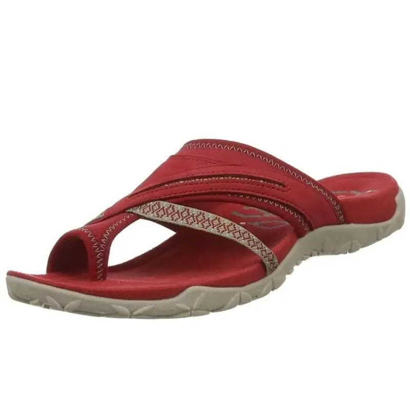2024 Summer Women Wedge Sandals Premium Orthopedic Open Toe Sandals Vintage Anti-slip Leather Casual Female Platform Retro Shoes