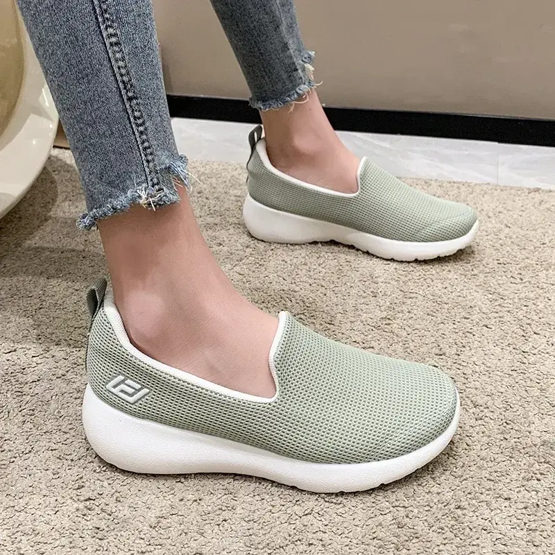 Spring Women's Loafers Comfortable Female Shoes Ballet Flats Socks Sneakers Tennis Zapatilas Mujer Women Casual Shoes