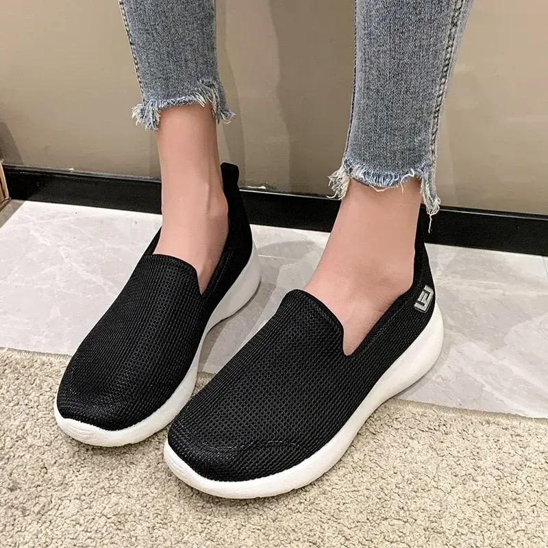 Spring Women's Loafers Comfortable Female Shoes Ballet Flats Socks Sneakers Tennis Zapatilas Mujer Women Casual Shoes
