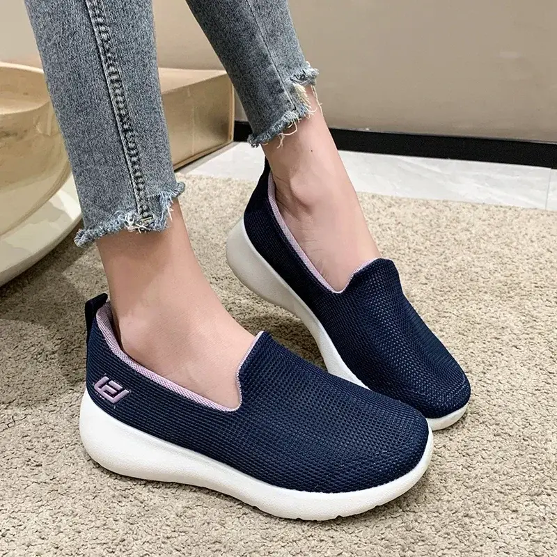 Spring Women's Loafers Comfortable Female Shoes Ballet Flats Socks Sneakers Tennis Zapatilas Mujer Women Casual Shoes