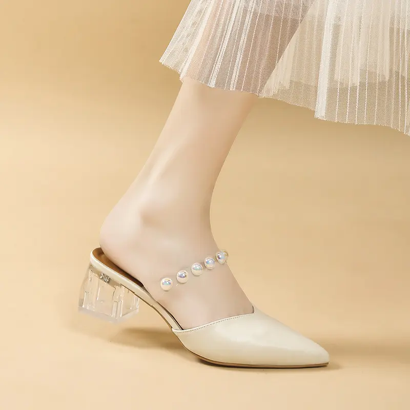 Women's Slippers Women 2024 New Summer Casual Transparent Fashion Slippers Wedges Shoes Ladies Platform Sandals