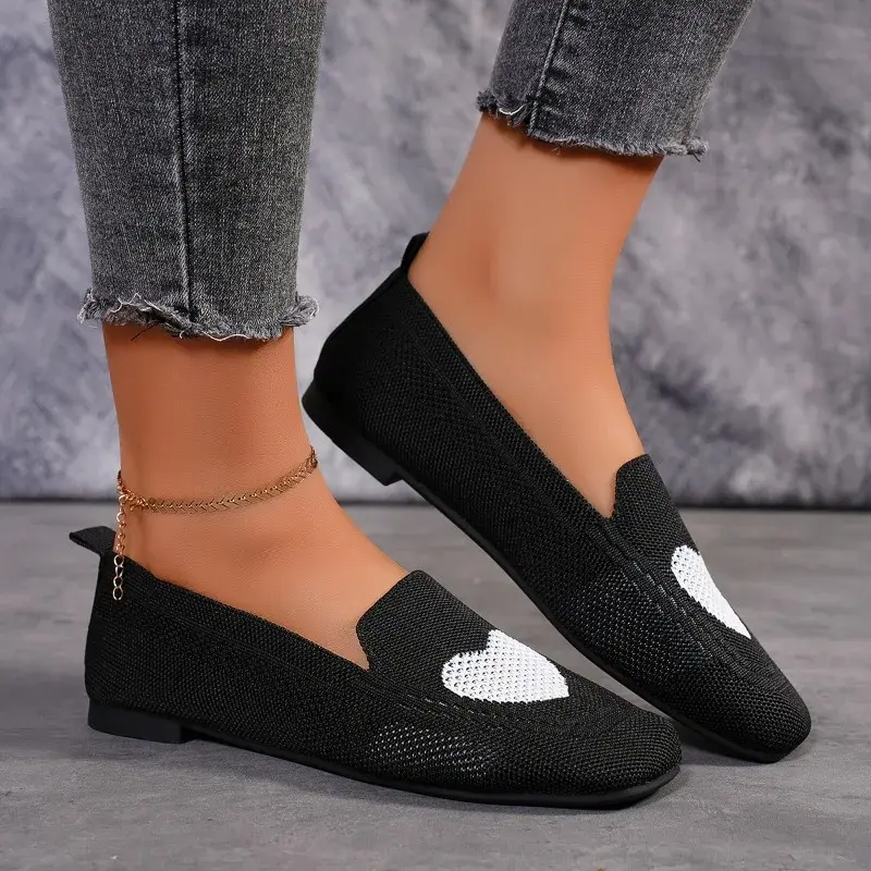2024 New Summer Style Fashionable Comfortable and Versatile Casual Round-toe  and Wear-resistant Shallow Flat Shoes flats