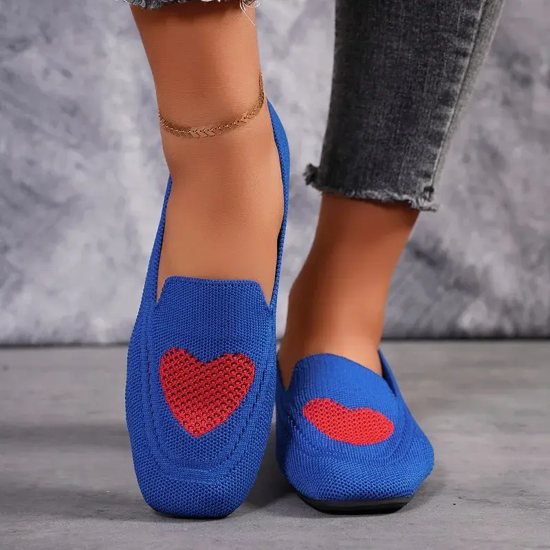 2024 New Summer Style Fashionable Comfortable and Versatile Casual Round-toe  and Wear-resistant Shallow Flat Shoes flats