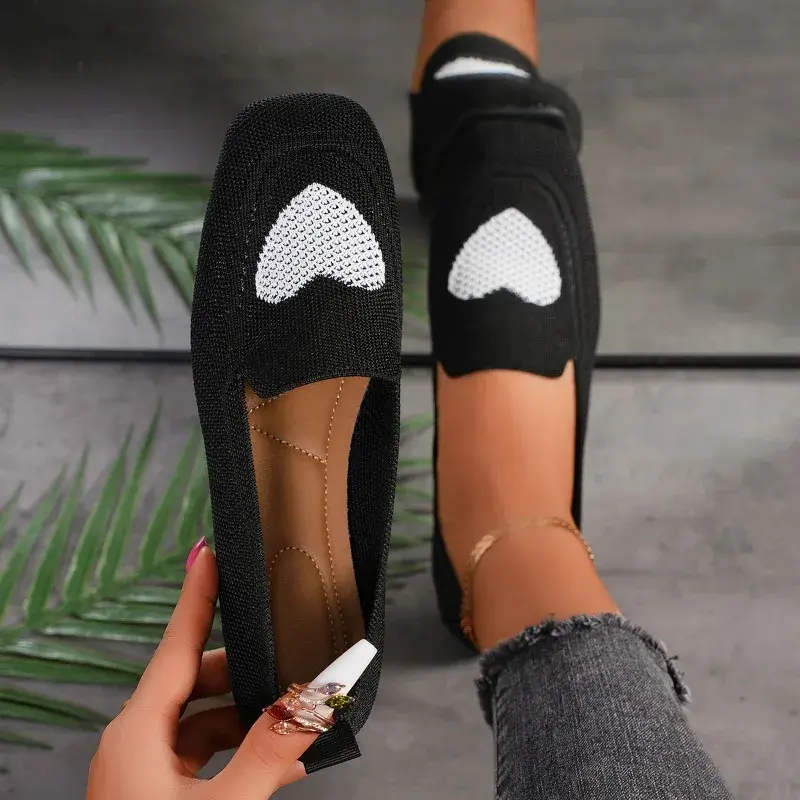 2024 New Summer Style Fashionable Comfortable and Versatile Casual Round-toe  and Wear-resistant Shallow Flat Shoes flats