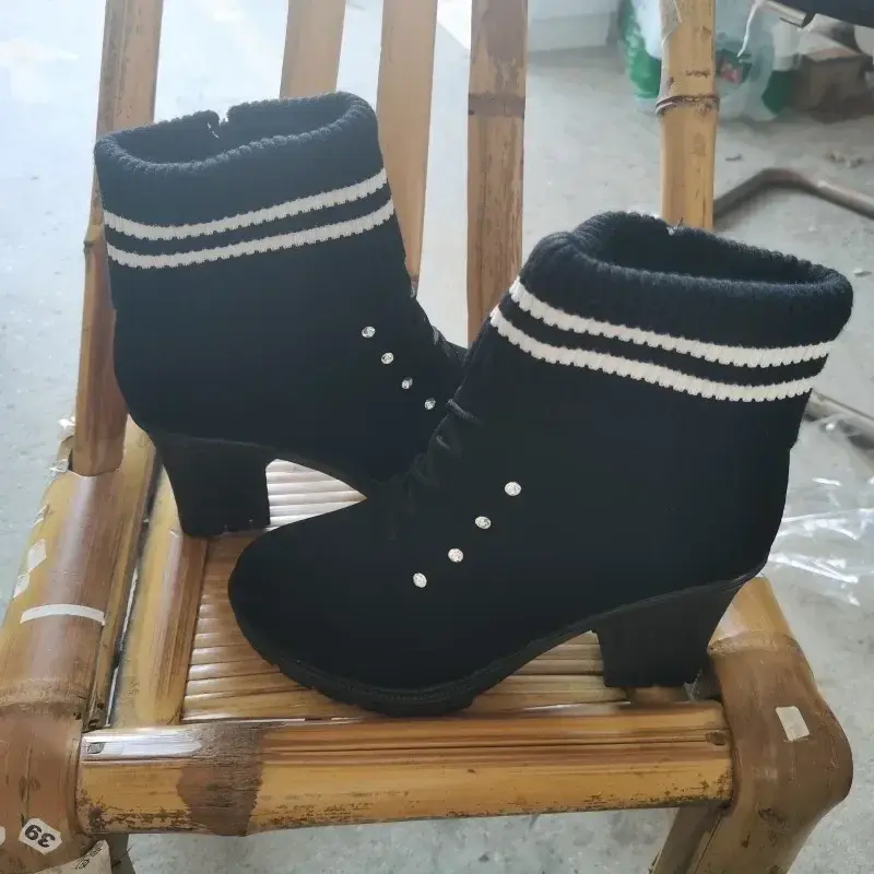 2024 Hot Fashion Women Winter Snow Boots keep Warm Boots Plush Ankle boot Snow Work Shoes Women's Outdoor Snow Boots
